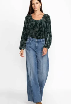 Best Johnny Was Maldives Wide Leg Jean Medium Wash