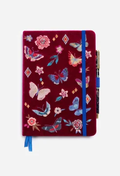 Clearance Johnny Was Mariposa Journal And Pen Set Magenta