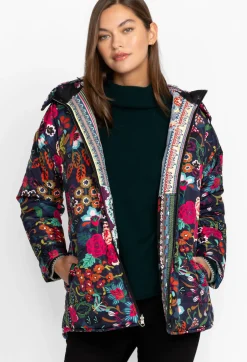 Sale Johnny Was Mauri Puffer Jacket (Reversible) Multi