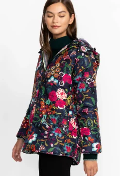 Sale Johnny Was Mauri Puffer Jacket (Reversible) Multi