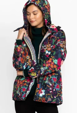 Sale Johnny Was Mauri Puffer Jacket (Reversible) Multi
