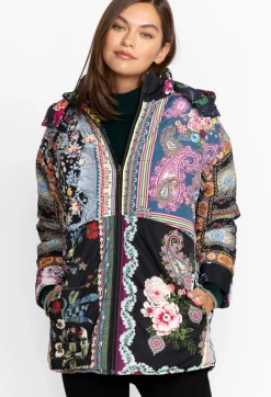 Sale Johnny Was Mauri Puffer Jacket (Reversible) Multi
