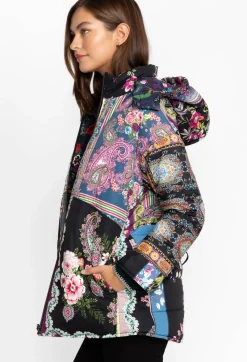 Sale Johnny Was Mauri Puffer Jacket (Reversible) Multi