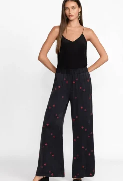 Sale Johnny Was Maxine Seamed Wide Leg Pant Black