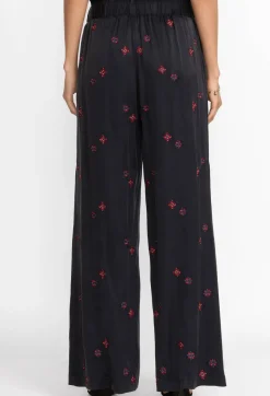 Sale Johnny Was Maxine Seamed Wide Leg Pant Black