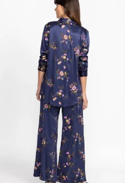 Online Johnny Was Misty Rayon Easy Pant Sapphire Blue