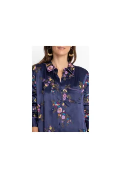 Online Johnny Was Misty Rayon Easy Pant Sapphire Blue