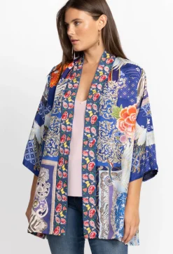 Johnny Was Narniay Kimono Reversible Pajaro