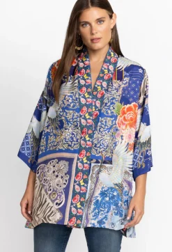 Johnny Was Narniay Kimono Reversible Pajaro