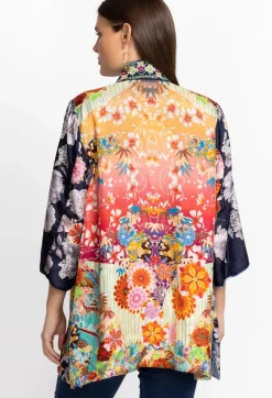 Johnny Was Narniay Kimono Reversible Pajaro