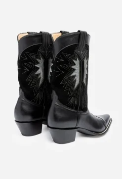 Clearance Johnny Was Night Sky Cowboy Boot Black