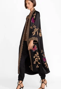 New Johnny Was Nova Kimono Coat Black
