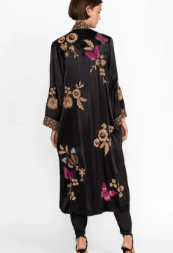New Johnny Was Nova Kimono Coat Black