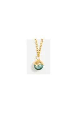 Johnny Was Pacific Pendant Necklace Aquamarine