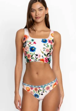 Outlet Johnny Was Palace Tank Bikini Top Evening