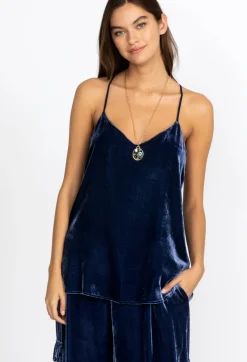 Sale Johnny Was Remy Cami Sapphire Blue