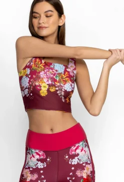 Sale Johnny Was Reversible Compression Tank Golden Rose