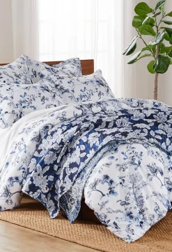 New Johnny Was Reversible Quilt King Filo