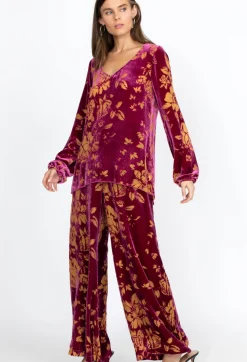 Outlet Johnny Was Rising Moon Easy Pant Saint Lucia