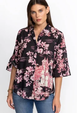 New Johnny Was Ruffle Sleeve Blouse House On The Hill