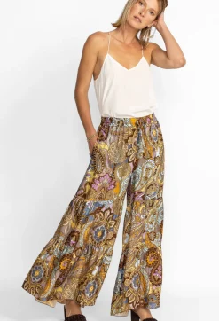 Hot Johnny Was Sandalwood Viola Pant Multi