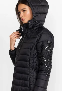 New Johnny Was Sano Ski Puffer Coat Black