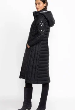 New Johnny Was Sano Ski Puffer Coat Black