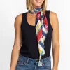New Johnny Was Scarf Summer Stripe