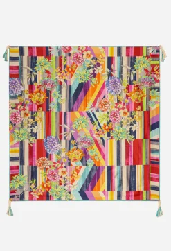 New Johnny Was Scarf Summer Stripe