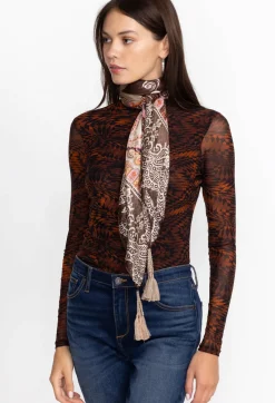 Outlet Johnny Was Scarf Flora Lace