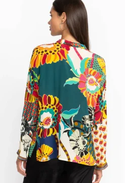 Outlet Johnny Was Seline Blouse Kimbra