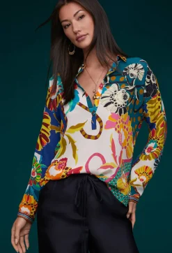 Outlet Johnny Was Seline Blouse Kimbra