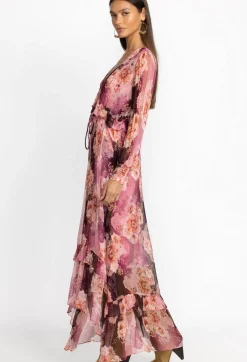 Outlet Johnny Was Silk Maxi Dress Carina