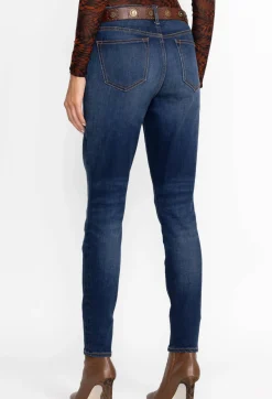 Johnny Was Skinny Jean Darkwash3