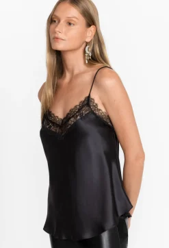 New Johnny Was Skye Silk Cami Black
