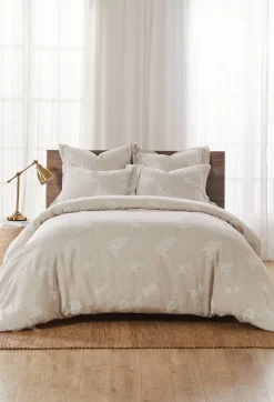 Clearance Johnny Was Skyler Eyelet Queen Linen Duvet Sand