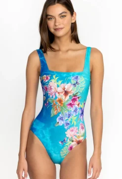 New Johnny Was Square Neck One Piece Water Tropic