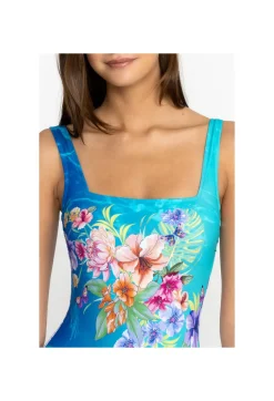 New Johnny Was Square Neck One Piece Water Tropic