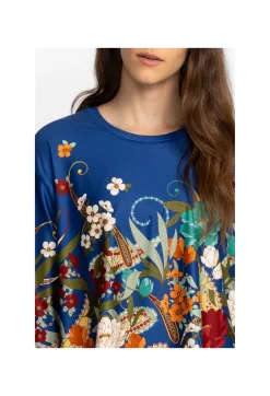 Online Johnny Was Step Hem Tee W/ Flyaway Back Teebee