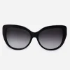 New Johnny Was Sydnee Sunglasses Black Printed Dreamer Noir