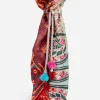 Online Johnny Was Syriah Wine Tote Multi