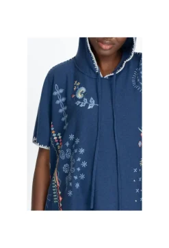Sale Johnny Was Taryn Poncho Azul