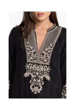 Outlet Johnny Was Tempest Blouse Black