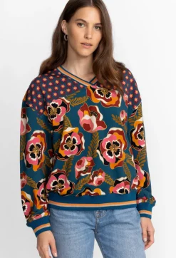 Discount Johnny Was Tennis Sweatshirt Promisino