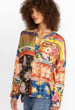 Clearance Johnny Was The Audrey Oversized Blouse Ortega