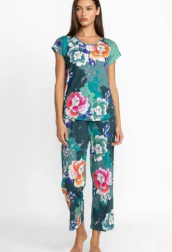 Discount Johnny Was The Bobbie Crop Set Tura Turquoise