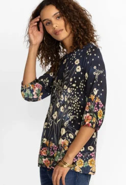Hot Johnny Was The Janie Favorite Puff Sleeve Top Bursting