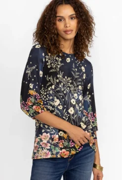 Hot Johnny Was The Janie Favorite Puff Sleeve Top Bursting