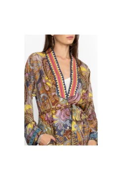 Sale Johnny Was Tove Kimono Sandalwood