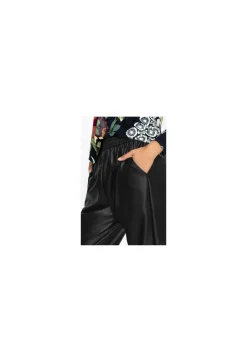 Clearance Johnny Was Vegan Leather Jogger Black